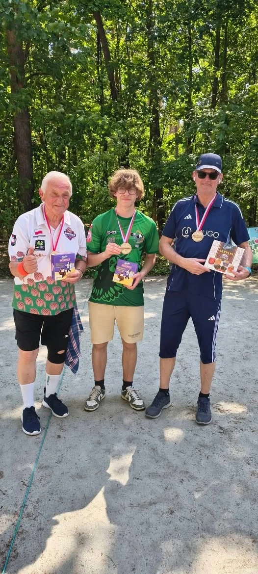 Marek Matuszczak z brązem w Wielkopolskiej Lidze Mölkky