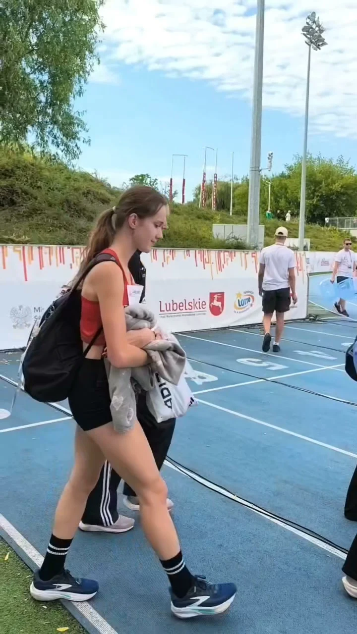 Małgorzata Zuter na Mistrzostwach Polski U18 w skoku wzwyż
